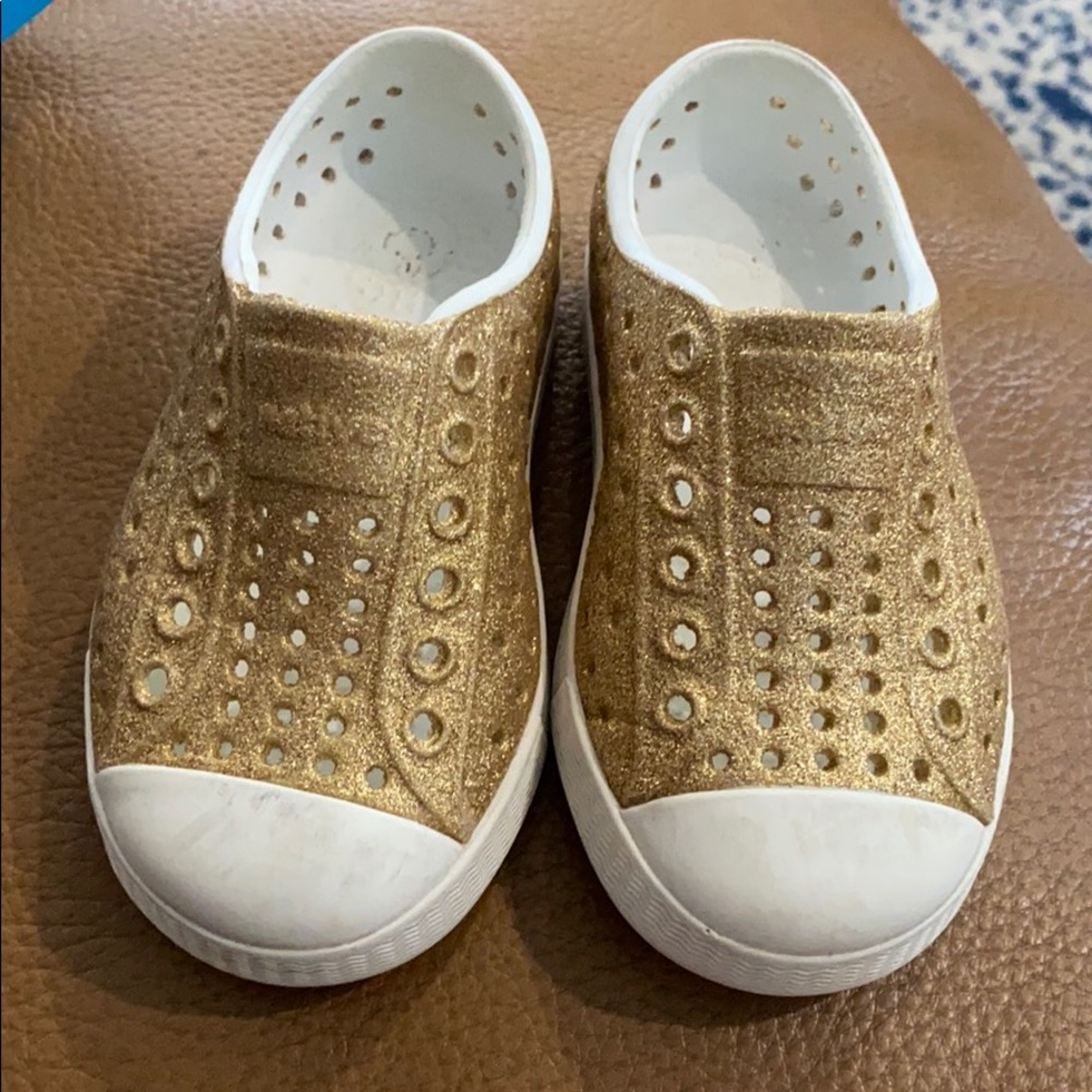 Gold Native Shoes
